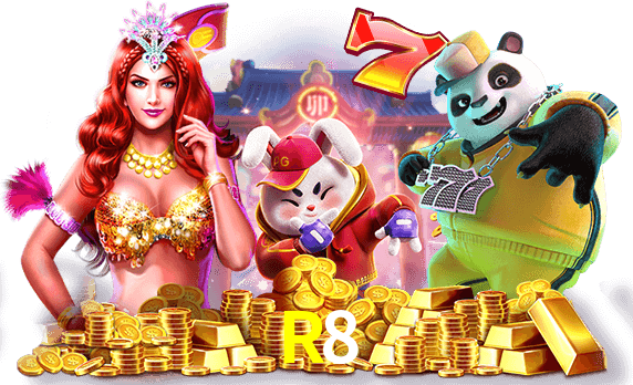 jogue em caça-níqueis ricos na R8